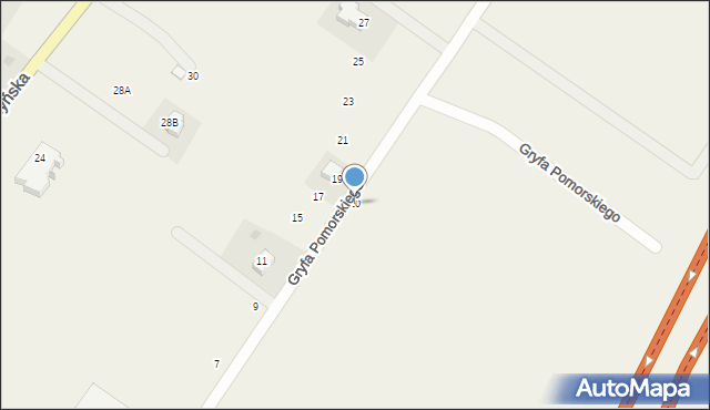 Miszewko, Gryfa Pomorskiego, 20, mapa Miszewko