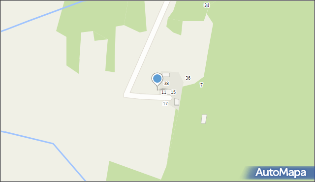 Mokrzyska, Grzybowa, 40, mapa Mokrzyska