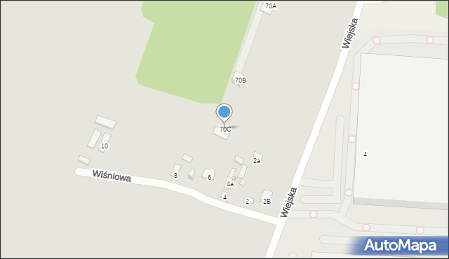 Mszczonów, Graniczna, 70C, mapa Mszczonów