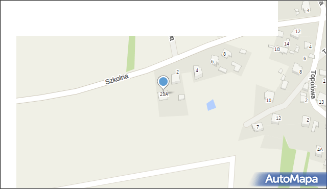 Niegowoniczki, Grabowska, 23A, mapa Niegowoniczki