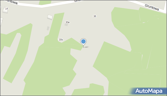 Nisko, Gruntowa, 36b, mapa Nisko