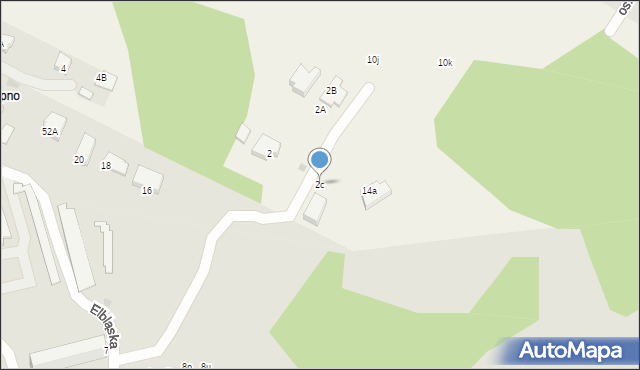 Nowa Wieś, Grudziądzka, 2c, mapa Nowa Wieś