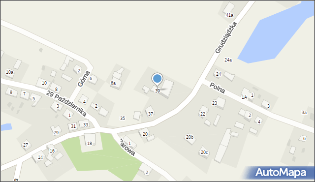 Nowa Wieś, Grudziądzka, 39, mapa Nowa Wieś