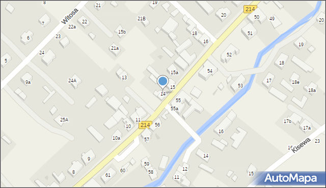 Nowa Wieś Lęborska, Grunwaldzka, 14, mapa Nowa Wieś Lęborska