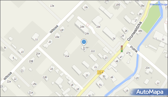 Nowa Wieś Lęborska, Grunwaldzka, 22, mapa Nowa Wieś Lęborska