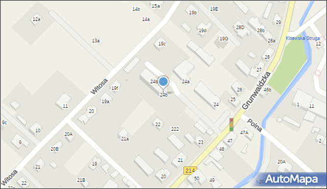 Nowa Wieś Lęborska, Grunwaldzka, 24b, mapa Nowa Wieś Lęborska