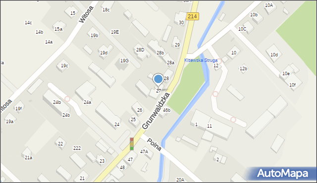 Nowa Wieś Lęborska, Grunwaldzka, 27, mapa Nowa Wieś Lęborska