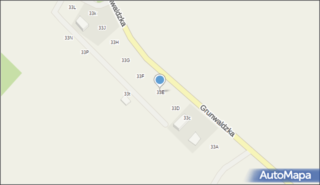 Nowa Wieś Lęborska, Grunwaldzka, 33E, mapa Nowa Wieś Lęborska