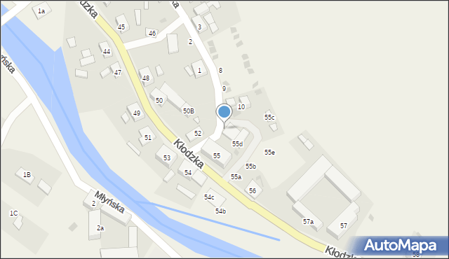 Ołdrzychowice Kłodzkie, Gromadzka, 11, mapa Ołdrzychowice Kłodzkie