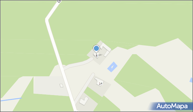 Ostrów, Graniczna, 6, mapa Ostrów