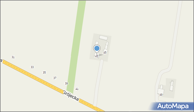 Petrykozy, Grójecka, 43, mapa Petrykozy