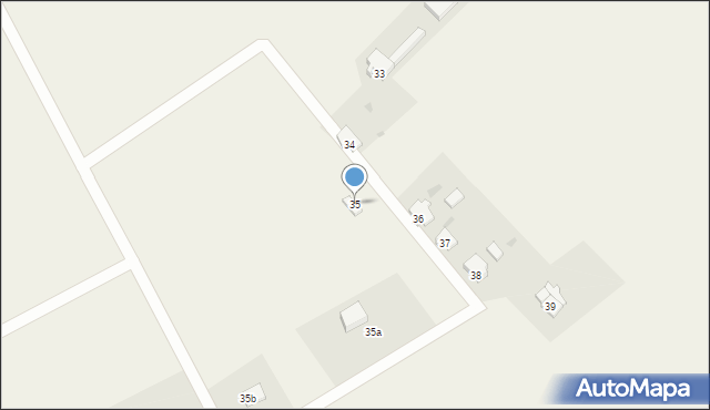 Piaskowiec, Groblica, 35, mapa Piaskowiec