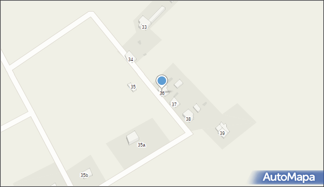 Piaskowiec, Groblica, 36, mapa Piaskowiec