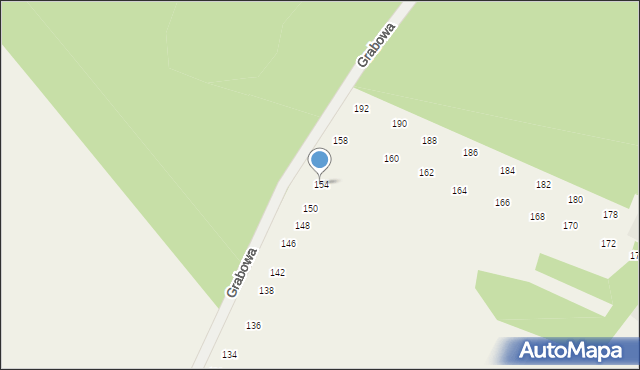 Pińczyce, Grabowa, 154, mapa Pińczyce