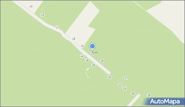 Piotrkowice, Graniczna, 23, mapa Piotrkowice