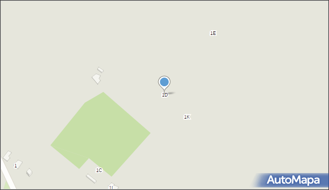 Płock, Graniczna, 1D, mapa Płock