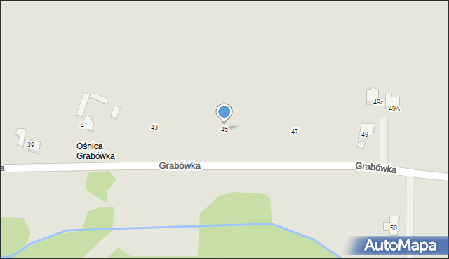 Płock, Grabówka, 45, mapa Płock