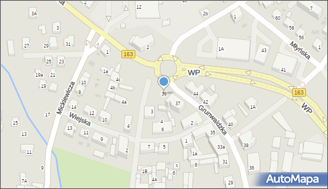 Połczyn-Zdrój, Grunwaldzka, 39, mapa Połczyn-Zdrój