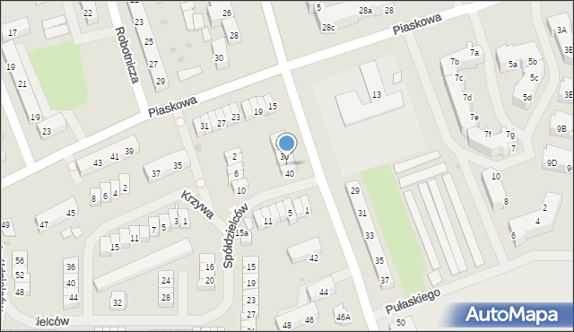 Police, Grzybowa, 38, mapa Police