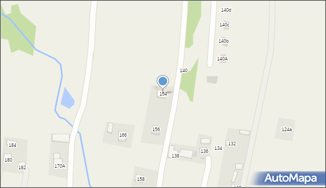 Poręba Spytkowska, Graniczna, 154, mapa Poręba Spytkowska