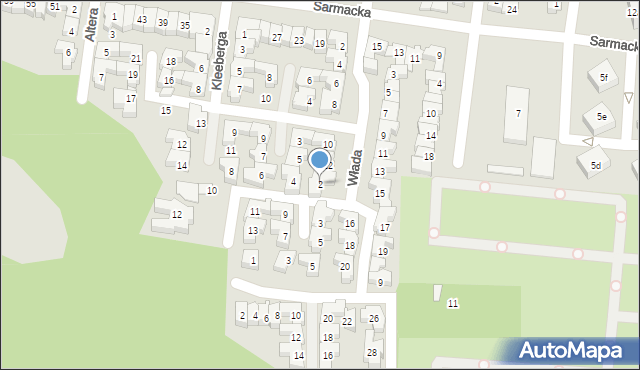 Poznań, Grzmota-Skotnickiego Stanisława, gen., 2, mapa Poznania