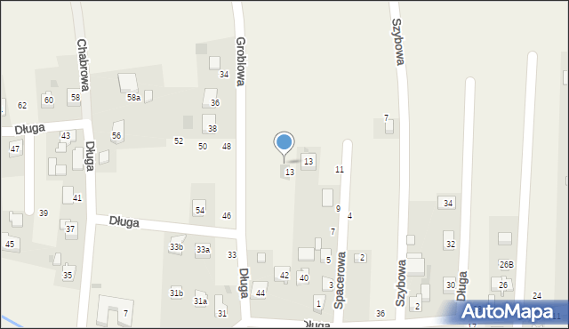 Przecieszyn, Groblowa, 19, mapa Przecieszyn