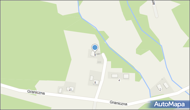 Przeciszów, Graniczna, 6, mapa Przeciszów