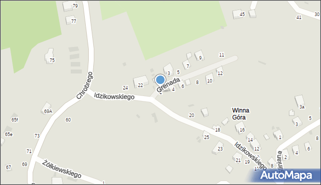 Przemyśl, Grenada, 2, mapa Przemyśla