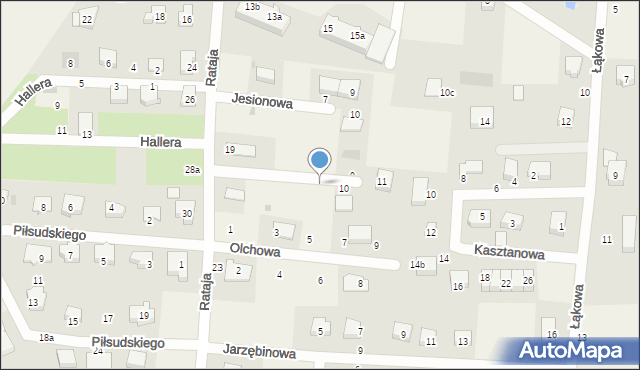 Pszczółki, Grabowa, 8, mapa Pszczółki