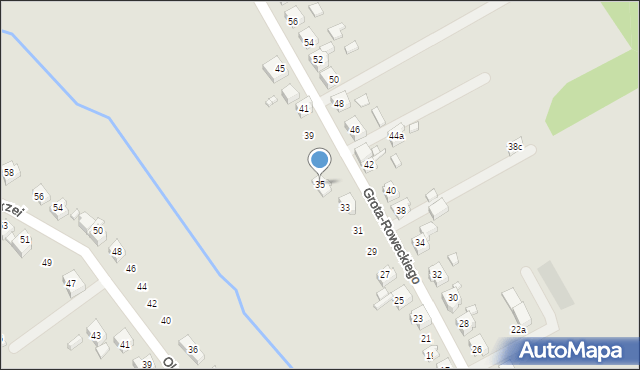 Pszów, Grota-Roweckiego Stefana, gen., 35, mapa Pszów