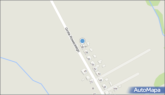 Pszów, Grota-Roweckiego Stefana, gen., 60, mapa Pszów