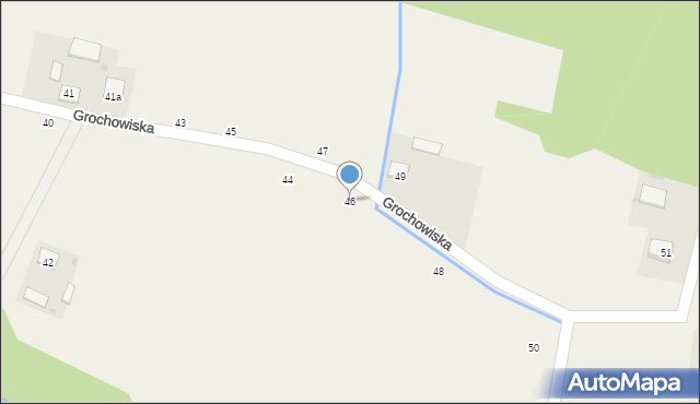 Radgoszcz, Grochowiska, 46, mapa Radgoszcz