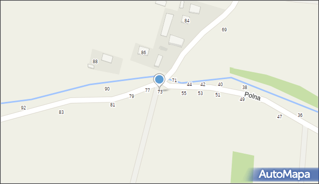 Radgoszcz, Grochowiska, 73, mapa Radgoszcz