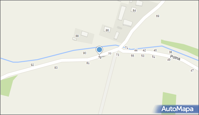 Radgoszcz, Grochowiska, 79, mapa Radgoszcz