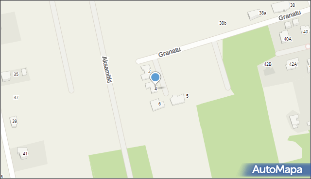 Rusiec, Granatu, 4, mapa Rusiec