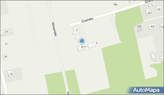 Rusiec, Granatu, 6, mapa Rusiec
