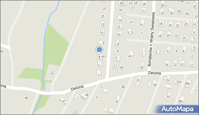 Rymanów, Grota-Roweckiego Stefana, gen., 5, mapa Rymanów