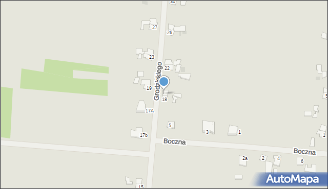 Sępopol, Grodzickiego Stefana, 20, mapa Sępopol