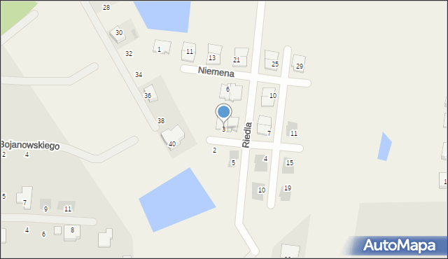 Sierakowo, Grechuty Marka, 3, mapa Sierakowo