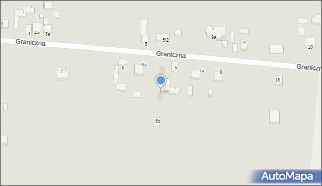 Siewierz, Graniczna, 6c, mapa Siewierz