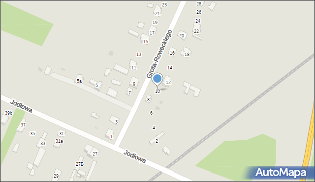 Skarżysko-Kamienna, Grota-Roweckiego Stefana, gen., 10, mapa Skarżysko-Kamienna