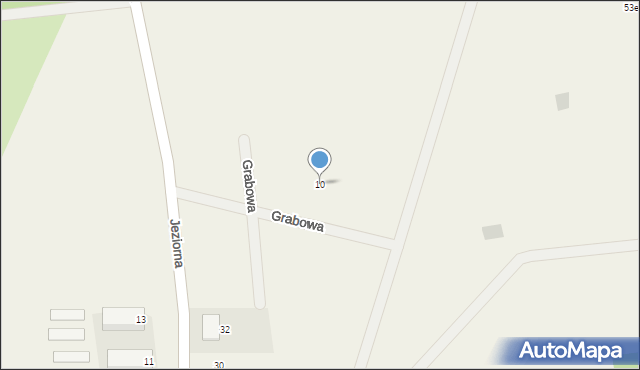 Smołdzino, Grabowa, 10, mapa Smołdzino