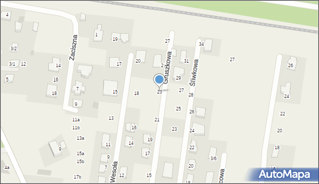 Sobolewo, Gruszkowa, 23, mapa Sobolewo
