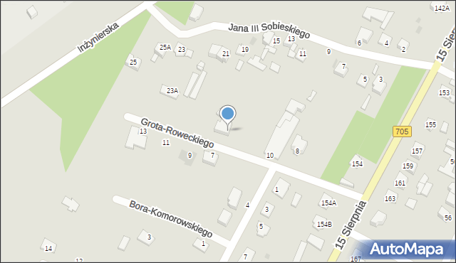 Sochaczew, Grota-Roweckiego Stefana, gen., 18, mapa Sochaczew