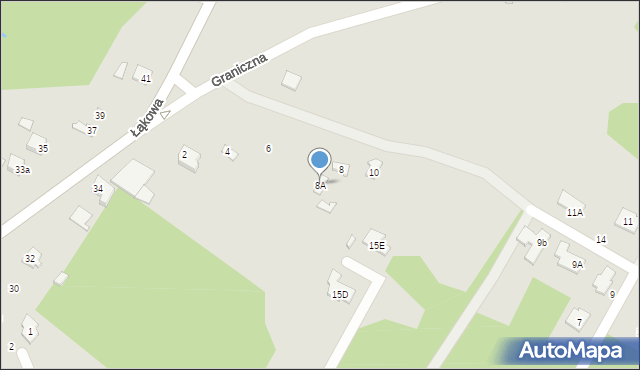 Sochaczew, Graniczna, 8A, mapa Sochaczew