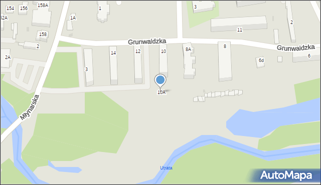 Sochaczew, Grunwaldzka, 10A, mapa Sochaczew
