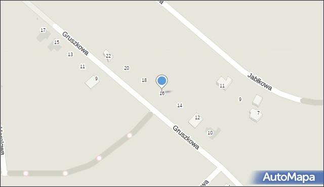 Środa Śląska, Gruszkowa, 16, mapa Środa Śląska