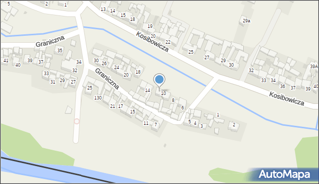 Sromowce Wyżne, Graniczna, 12, mapa Sromowce Wyżne