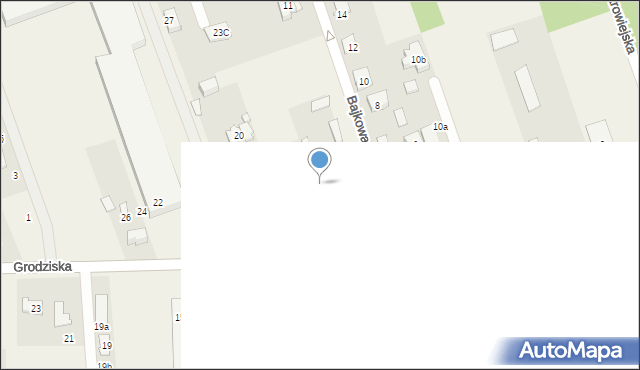 Stara Wieś, Grodziska, 16, mapa Stara Wieś