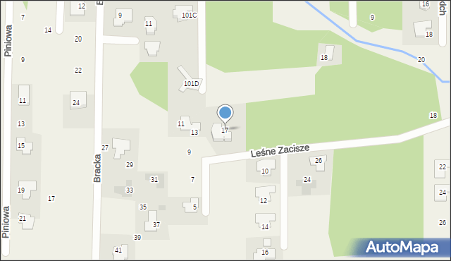 Stara Wieś, Grodziska, 17, mapa Stara Wieś